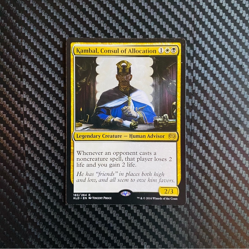 Kambal, Consul of Allocation Trading Card